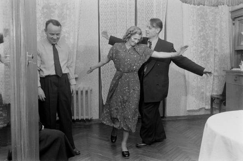 В гостях у советской семьи