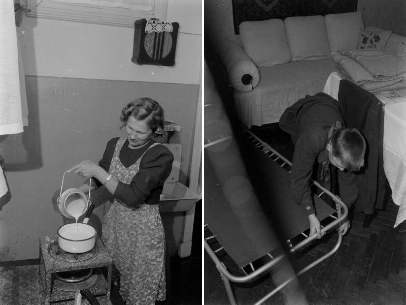 В гостях у советской семьи