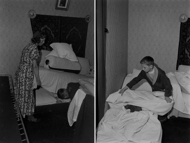 В гостях у советской семьи