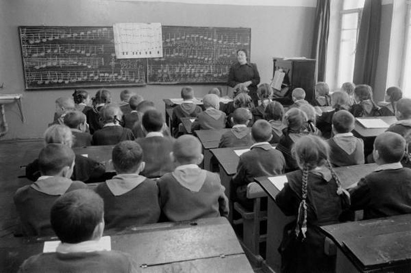 В гостях у советской семьи