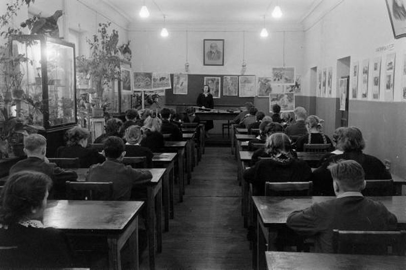 В гостях у советской семьи