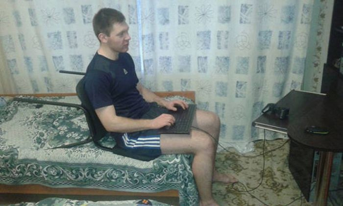 Смотрите, я все починил!