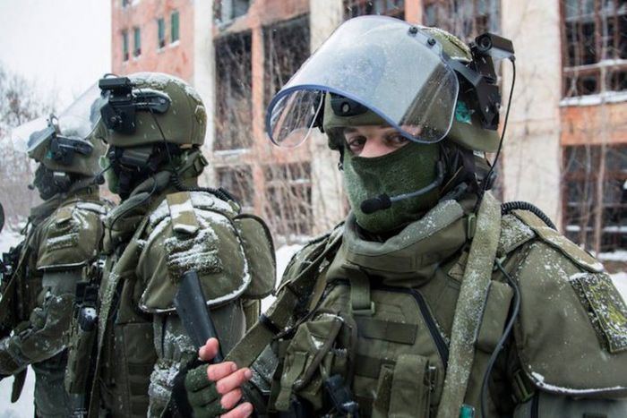 Знакомство с возрожденным нженерно-саперным штурмовым батальоном