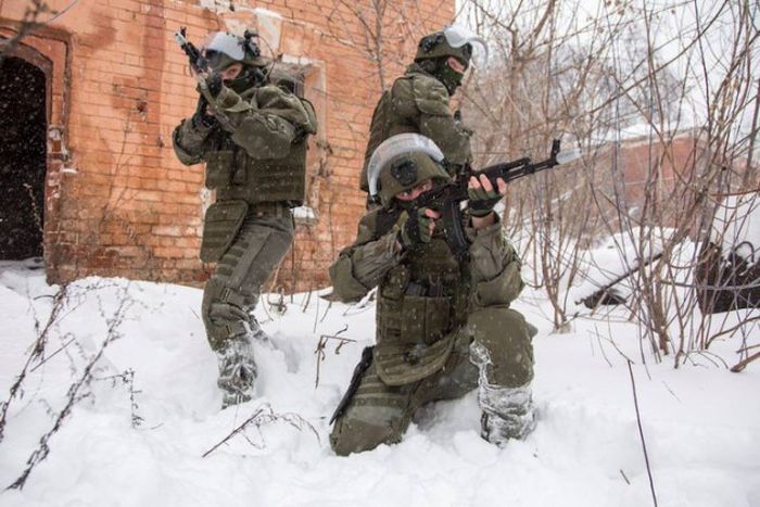 Знакомство с возрожденным нженерно-саперным штурмовым батальоном