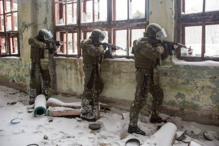 Знакомство с возрожденным нженерно-саперным штурмовым батальоном