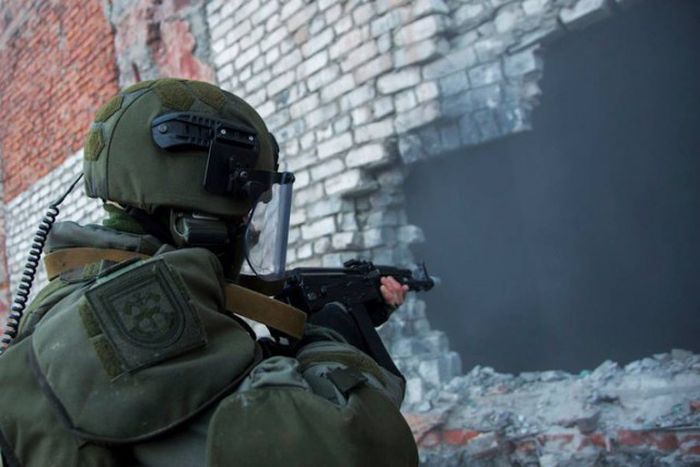 Знакомство с возрожденным нженерно-саперным штурмовым батальоном