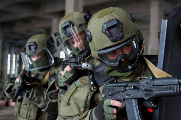 Знакомство с возрожденным нженерно-саперным штурмовым батальоном