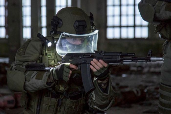 Знакомство с возрожденным нженерно-саперным штурмовым батальоном