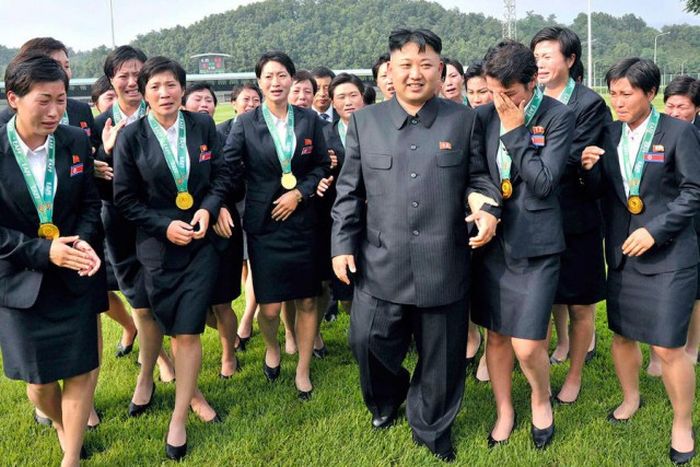 Девушки Северной Кореи