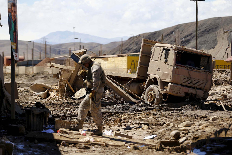 Историческое наводнение в Чили