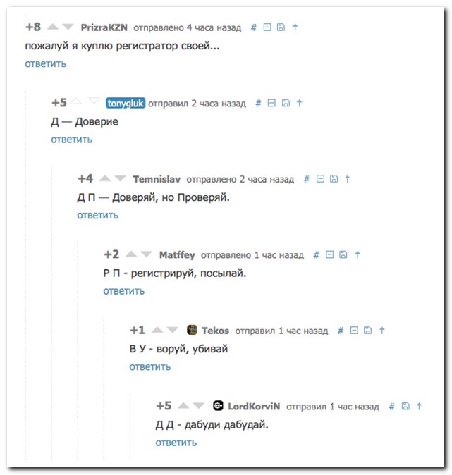 Смешные комментарии из социальных сетей