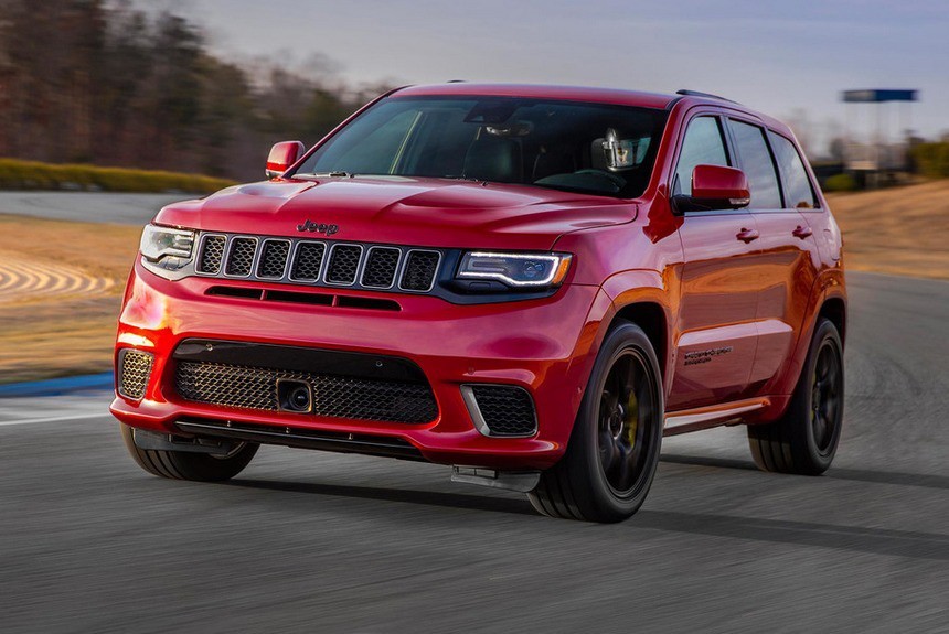 На днях Jeep представил самый мощный внедорожник Grand Cherokee Trackhawk На днях Jeep представил самый мощный внедорожник Grand Cherokee Trackhawk