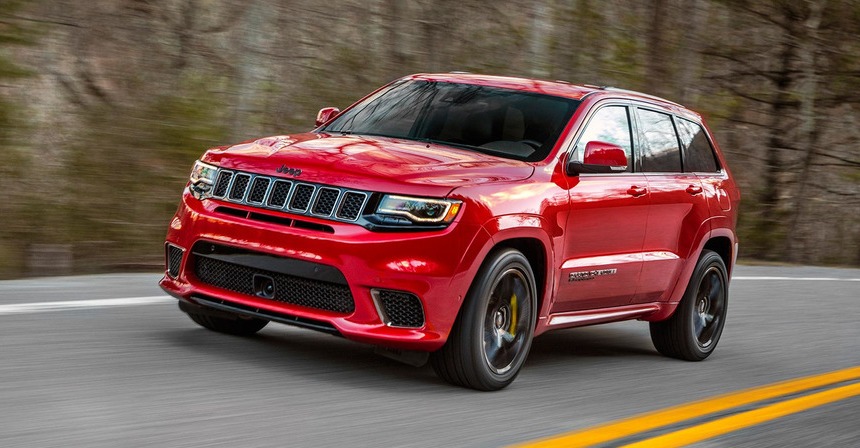 На днях Jeep представил самый мощный внедорожник Grand Cherokee Trackhawk На днях Jeep представил самый мощный внедорожник Grand Cherokee Trackhawk