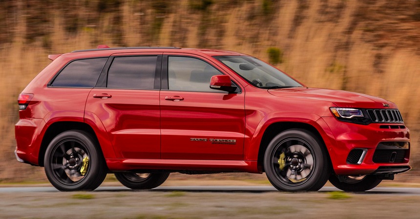 На днях Jeep представил самый мощный внедорожник Grand Cherokee Trackhawk На днях Jeep представил самый мощный внедорожник Grand Cherokee Trackhawk