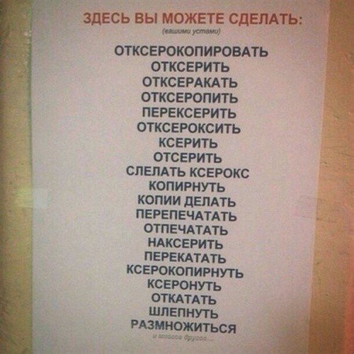 Любой каприз за ваши деньги!