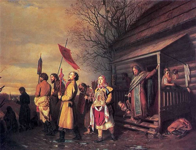 Россия 19-го века – картины маслом