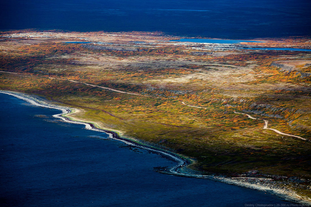 Золотая осень на Кольском полуострове. Дорога домой