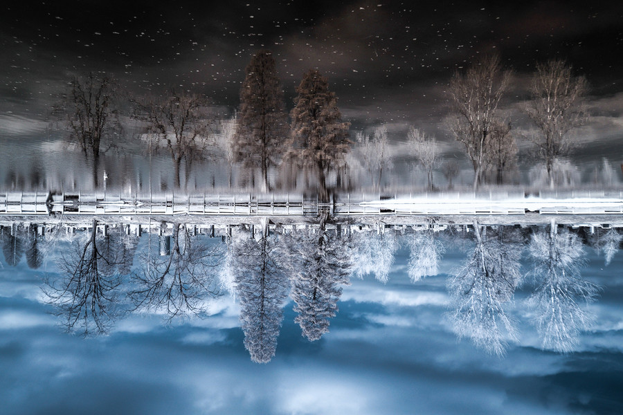 Иллюзии в фотографиях: кадры, на которые придётся посмотреть дважды (44 фото)