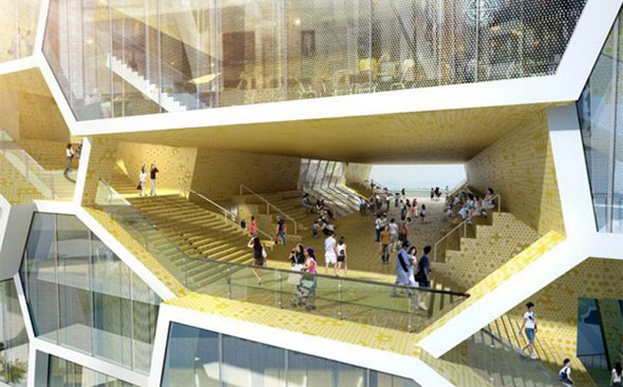 Архитектура будущего: самые невероятные здания (22 фото)