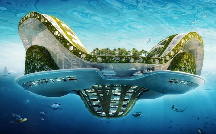 Архитектура будущего: самые невероятные здания (22 фото)