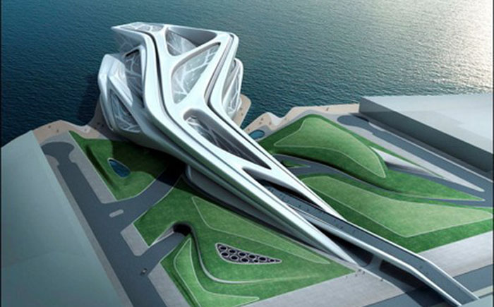 Архитектура будущего: самые невероятные здания (22 фото)