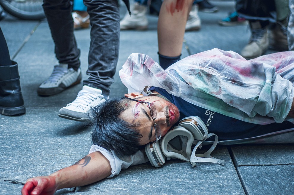 Зомби-моб 2014 в Турине