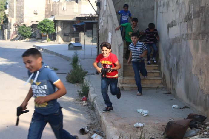 Игры сирийских детей
