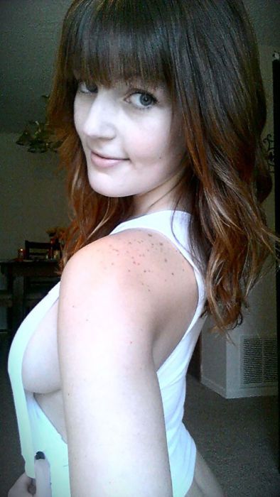 Оттянутые трусики