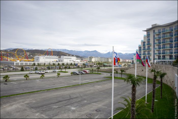 Олимпийский город в Сочи Олимпийский город в Сочи