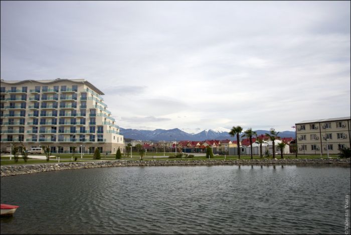 Олимпийский город в Сочи Олимпийский город в Сочи