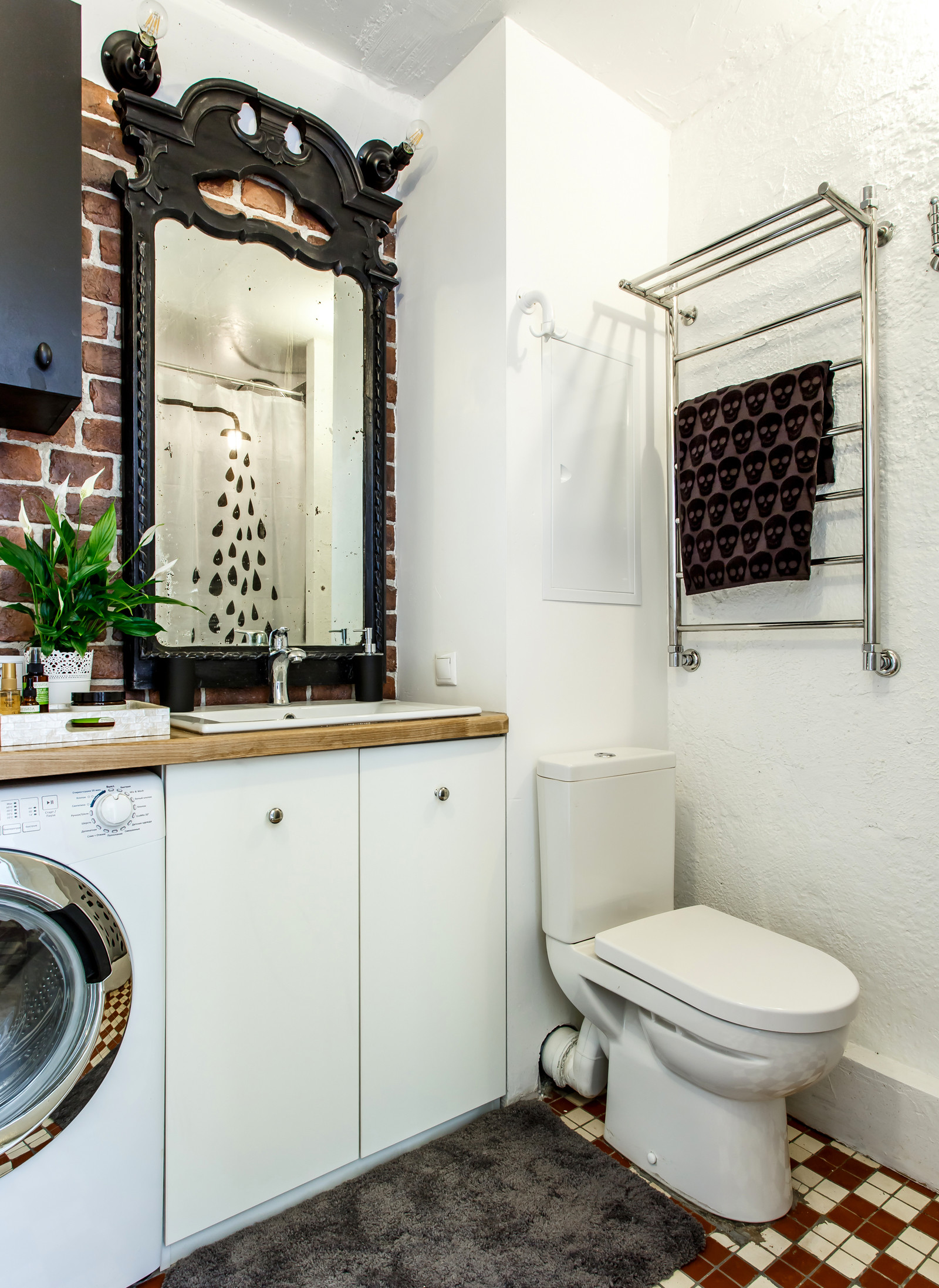 Дизайнерский интерьер квартиры площадью 34 квадратных метров Дизайнерский интерьер квартиры площадью 34 квадратных метров