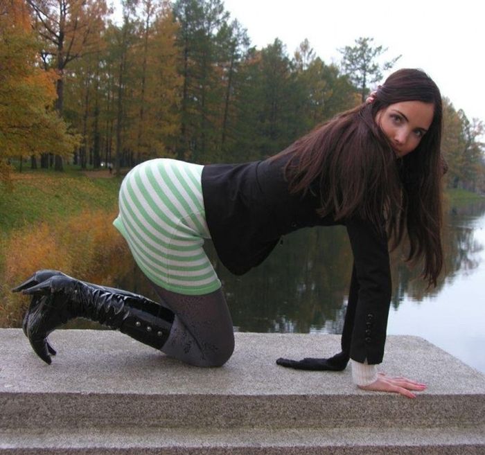 Очаровательные пользовательницы социальных сетей