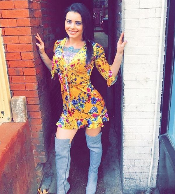 Бывшая военнослужащая морской пехоты США увлеклась бодибилдингом