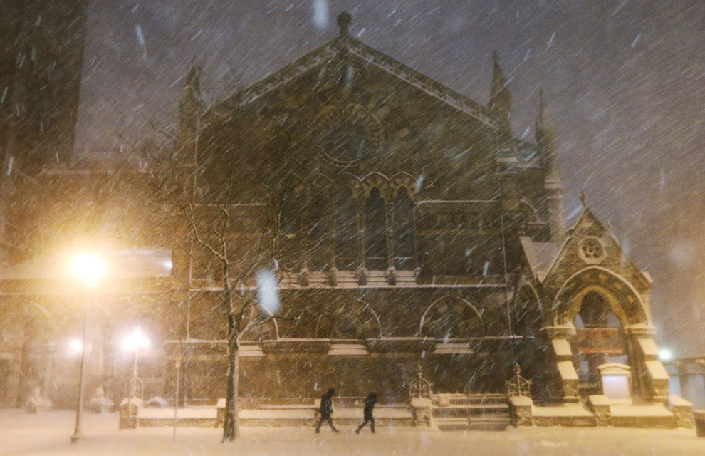 Снежная буря «Немо» в США Снежная буря «Немо» в США