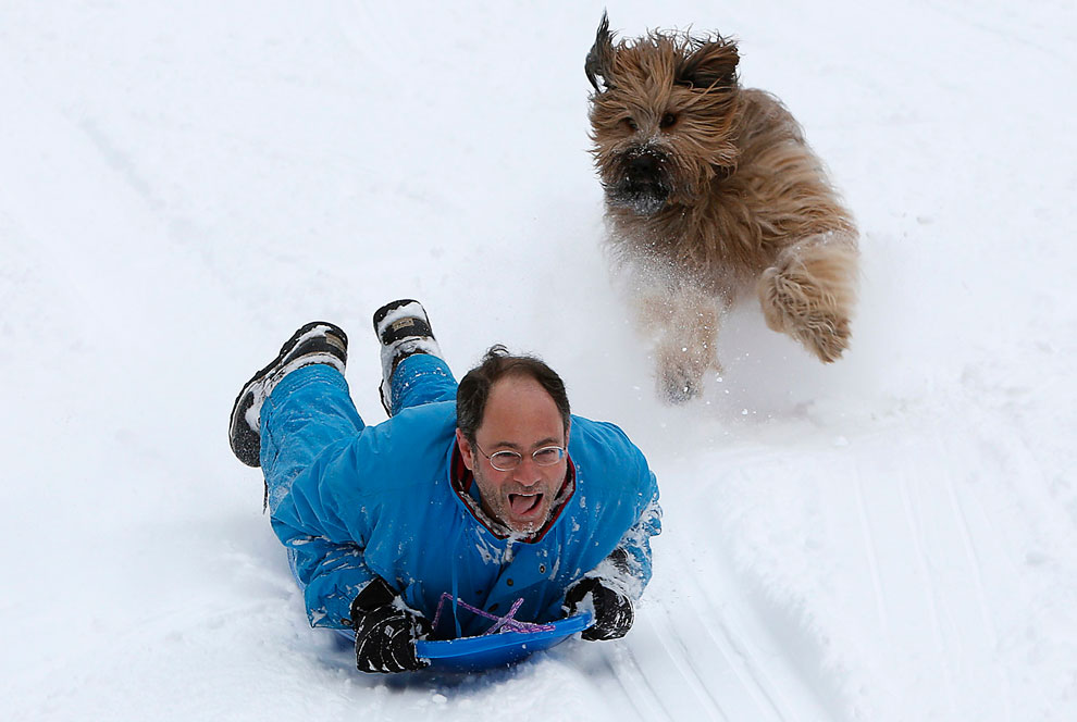 Снежная буря «Немо» в США Снежная буря «Немо» в США