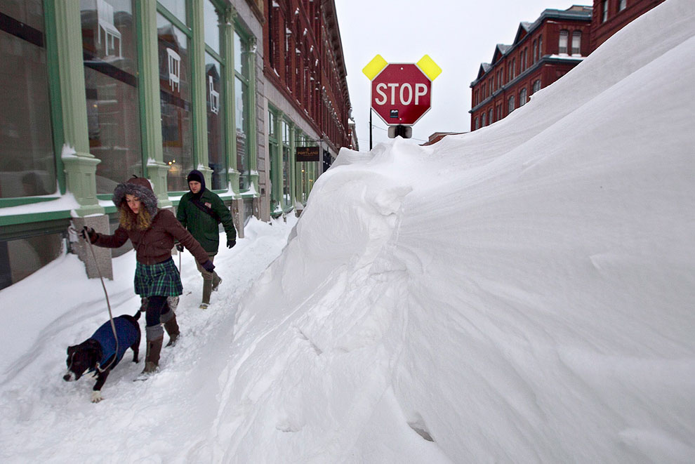 Снежная буря «Немо» в США Снежная буря «Немо» в США