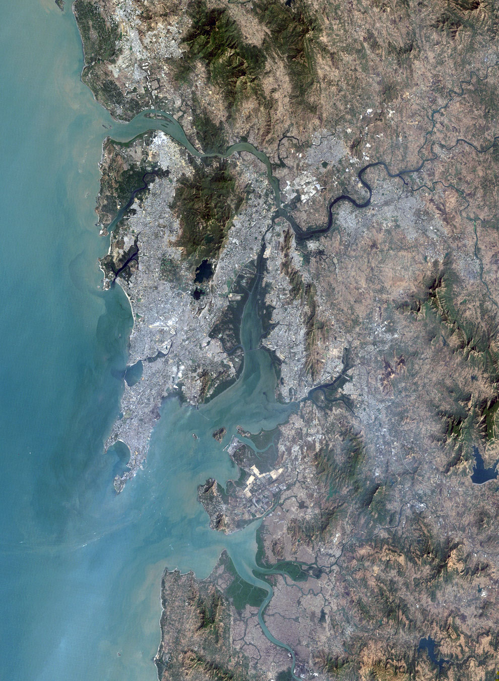 Мумбаи с высоты