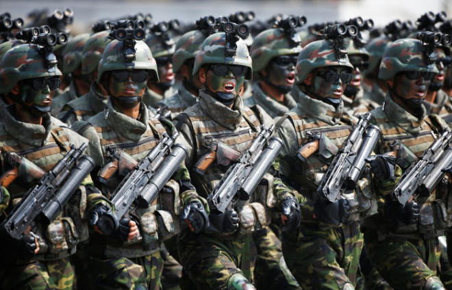 Перед Олимпиадой Северная Корея продемонстрировала свою мощь Перед Олимпиадой Северная Корея продемонстрировала свою мощь