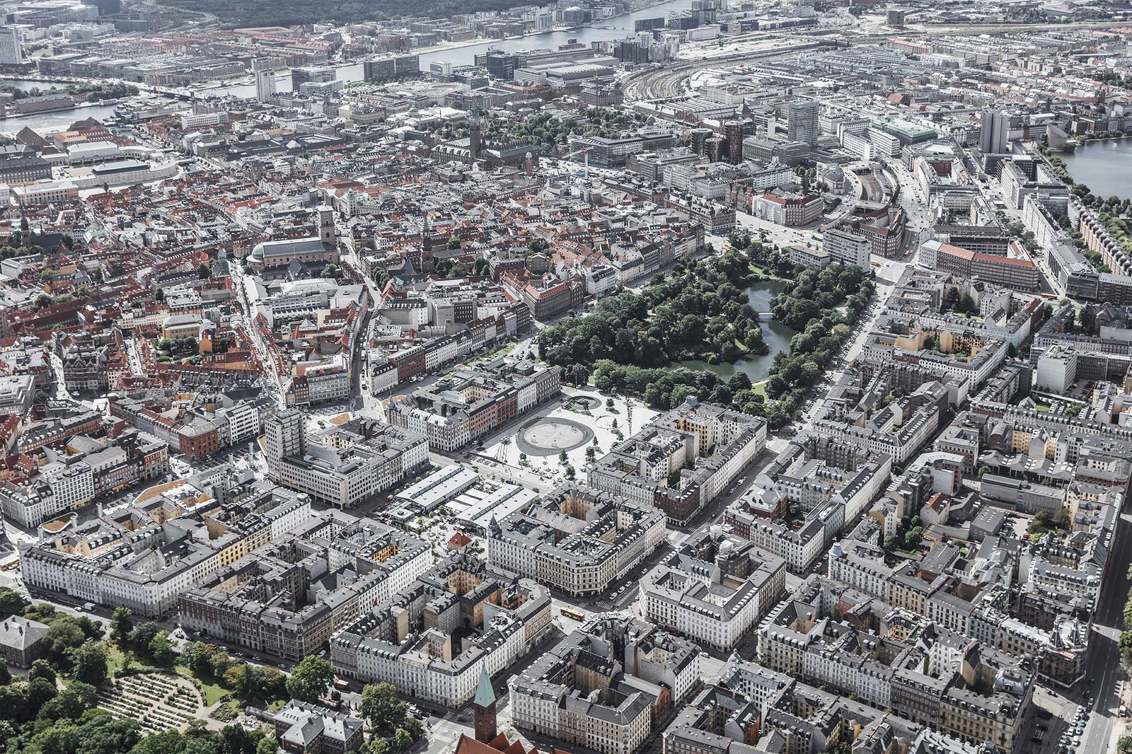 Как выглядит площадь Израиля в Копенгагене