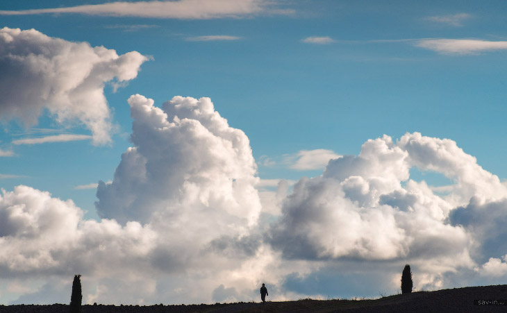 Теплая осень в Тоскане