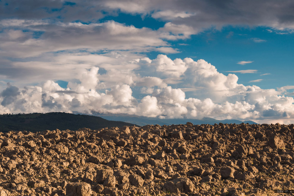 Теплая осень в Тоскане