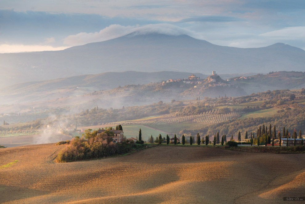 Теплая осень в Тоскане