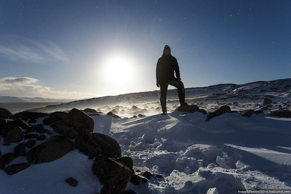 Териберка. Охота за северным сиянием