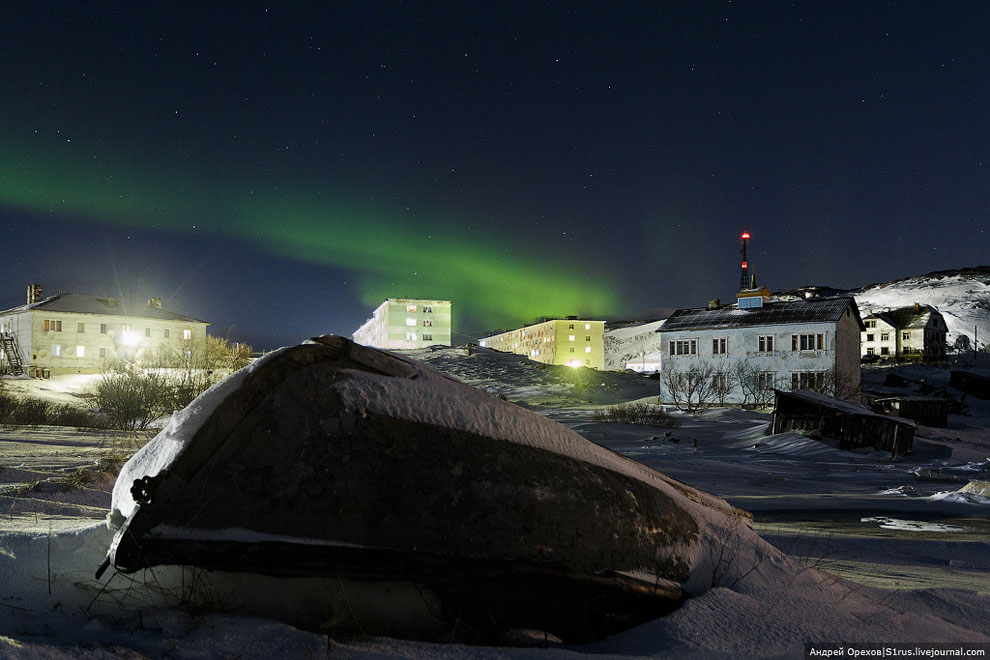 Териберка. Охота за северным сиянием