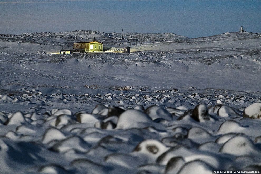Териберка. Охота за северным сиянием