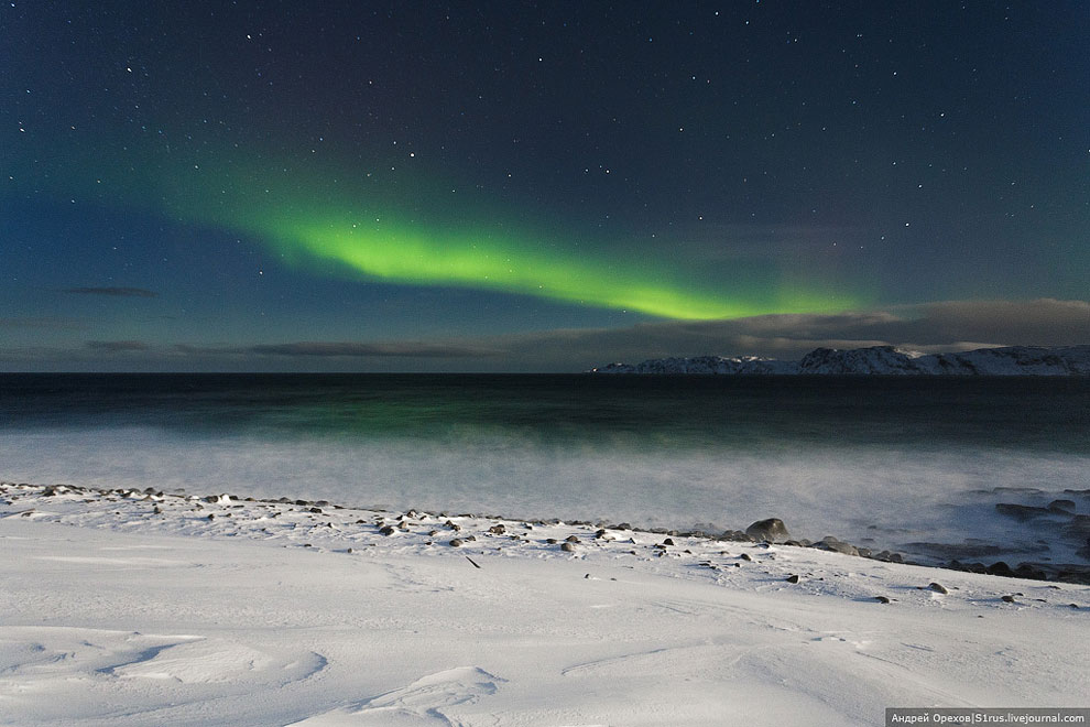 Териберка. Охота за северным сиянием