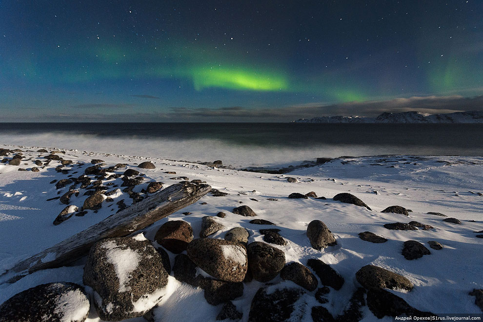 Териберка. Охота за северным сиянием