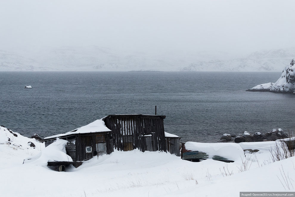 Териберка. Охота за северным сиянием