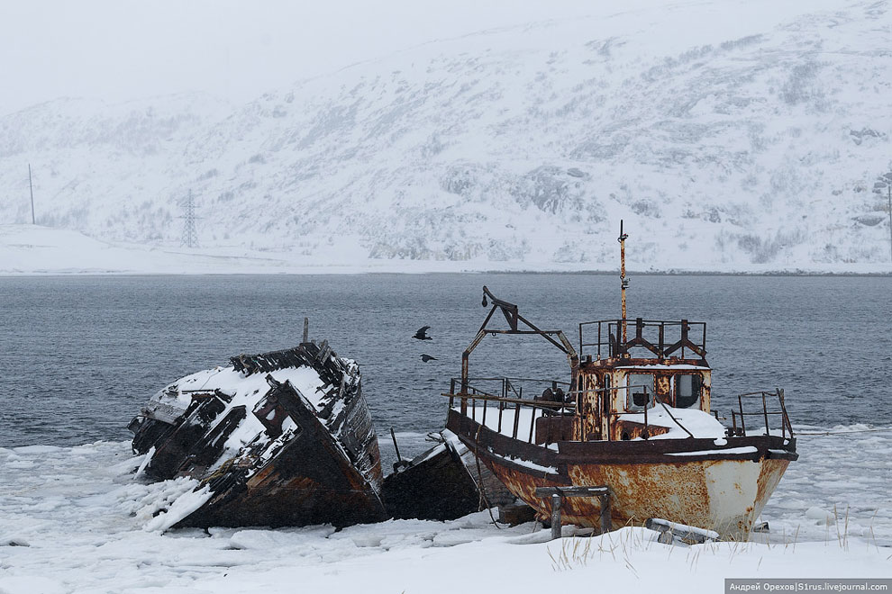 Териберка. Охота за северным сиянием