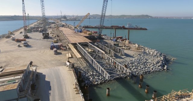 Как идет строительство Крымского моста